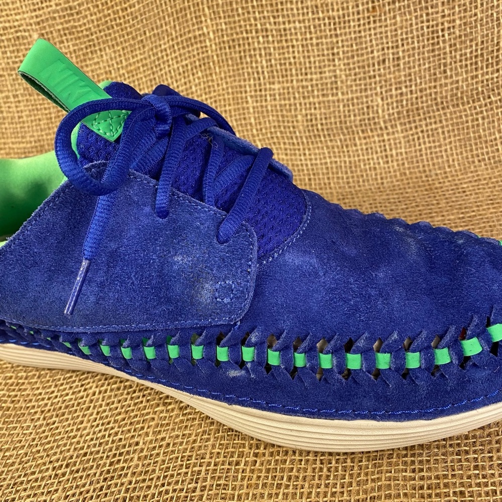 🛑SOLD🛑   Nike running shoe moccasins casual solblue mens size 14 - Picture 6 of 10